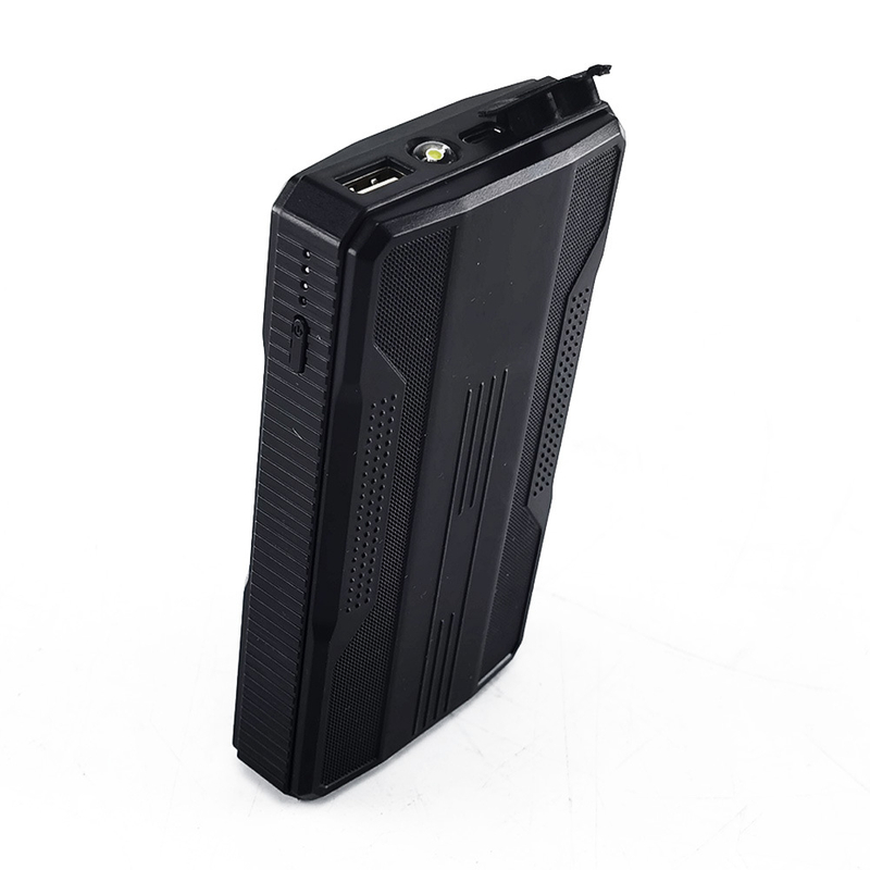 Emergency Jump Starter 12V Vehicle Car Start Tools for Camper Camping Portable Power Bank 8000mAh Multi-Function Charger Booster with LED Light