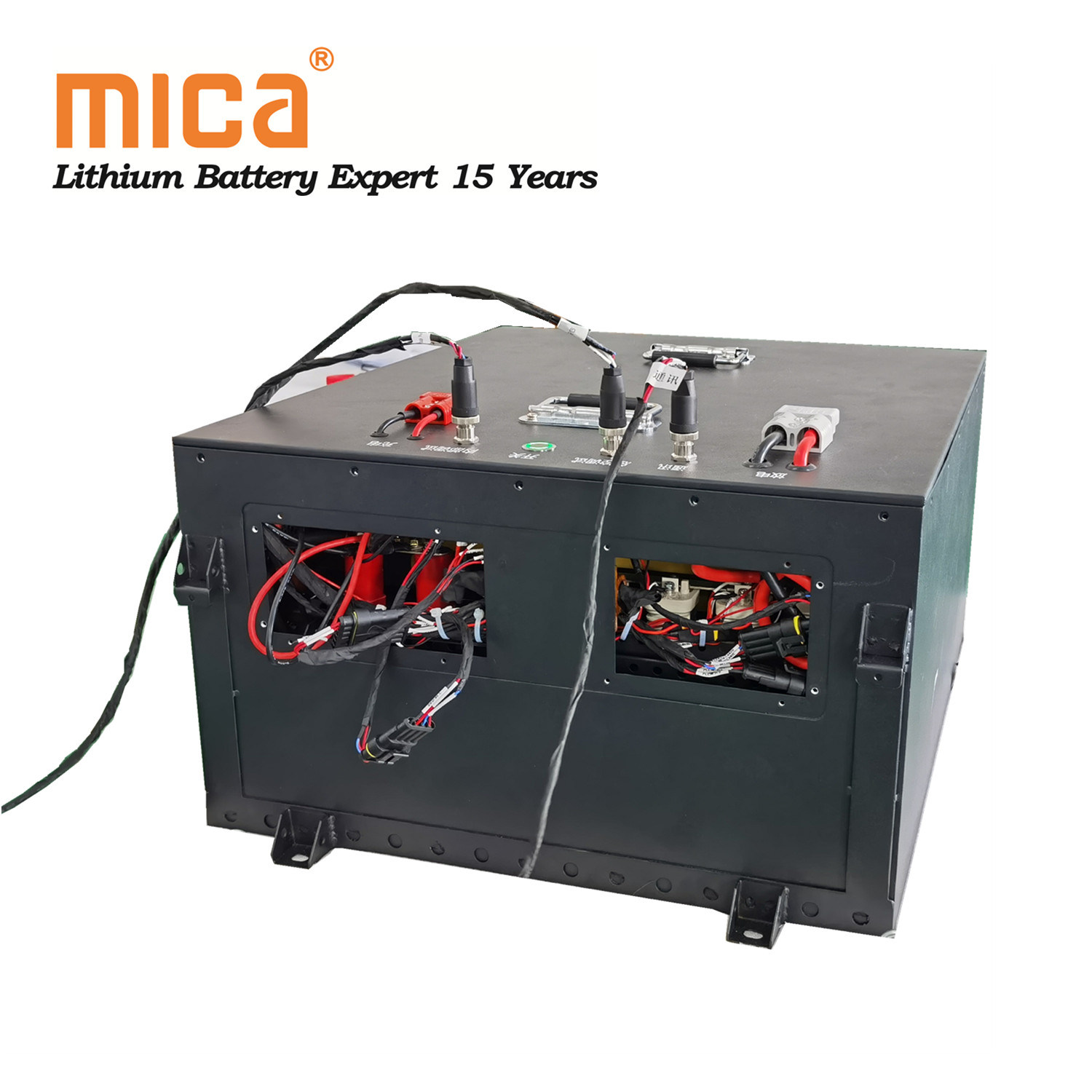 220V 50ah 10kw Metal Case Lithium Iron Phosphate Battery Pack for Elctrick Forklift Agv Cleaning Machine