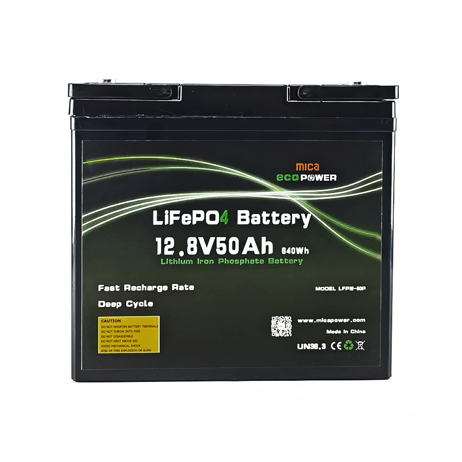 Factory 12V 50ah 60ah Deep Cycle Rechargeable Lithium Iron Phosphate Battery LiFePO4 Battery for Solar Energy System Street Light Marine Boat Camper with CE