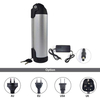 Black/Slaver Water Bottle 36V 10.4ah Lithium Ion Battery Pack for Electric Bike/E-Bike/Scooter with BMS with RoHS CE UL-1643 Un38.3