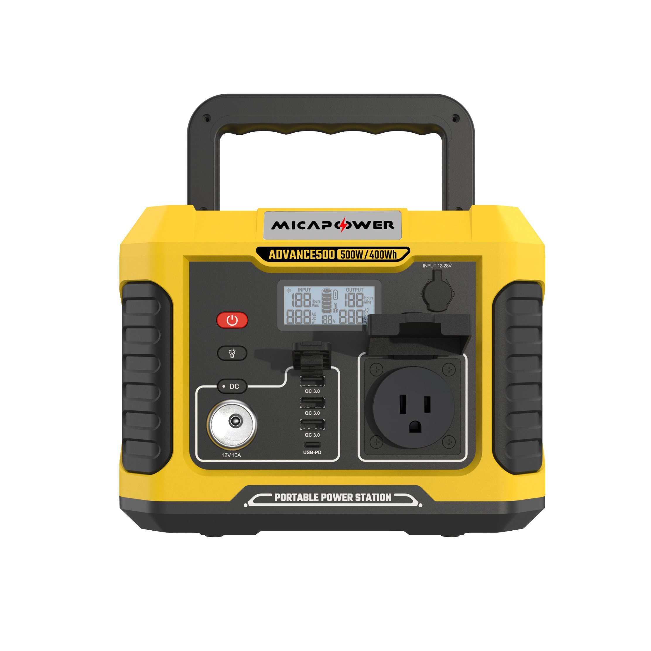 Portable Power Generator 300W 500W 1000W Solar Rechargeable Power Station for Outdoor Emergency Power Supply