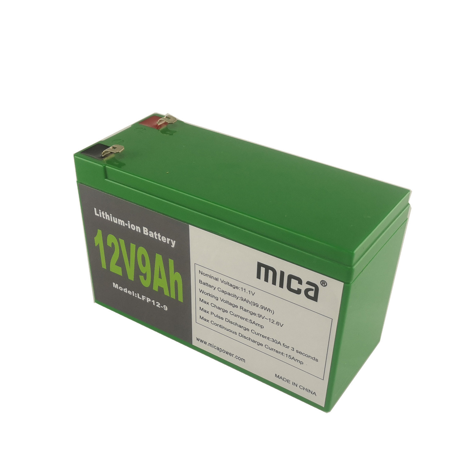 IEC62133 UL Approved 18650 Lithium Ion Battery 12V 6ah 9ah 12ah Alarm LED CCTV Backup Battery 18650 Li-ion Battery Pack