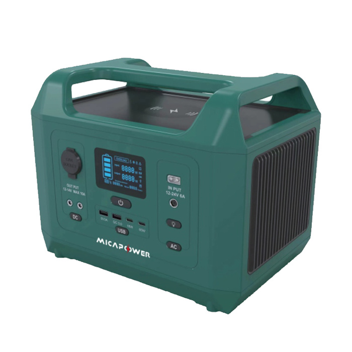 Mica 1000W Lithium Battery Bank LiFePO4 Cell Camping Solar Generator Echargeable Portable Power Station for Outdoor with CE