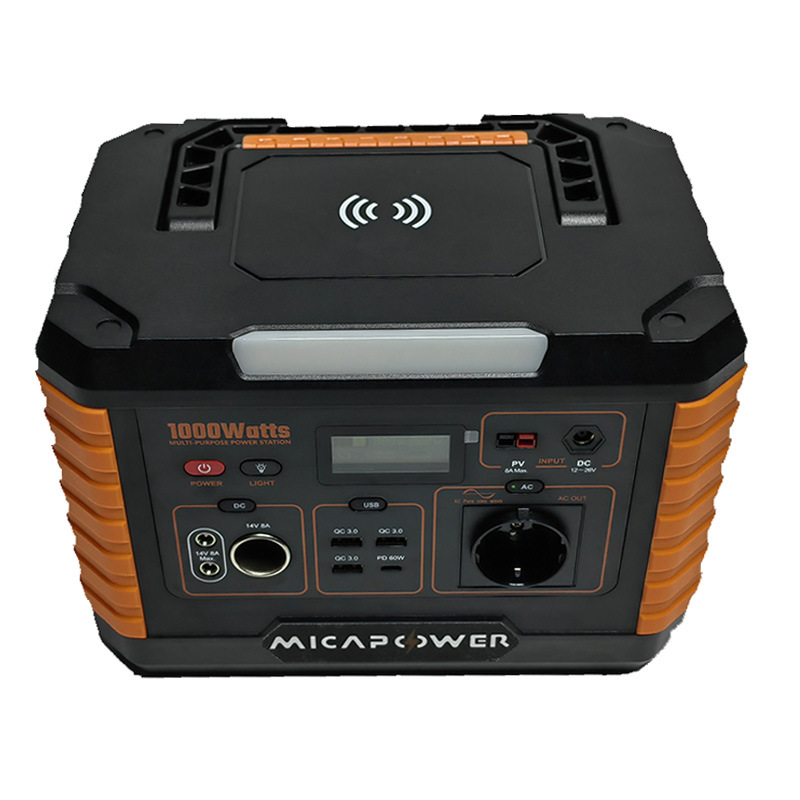 1000W Solar Generator Electrical System Home Appliance Outdoor Camping Shooting Power Bank Portable Power Supply Portable Power Station