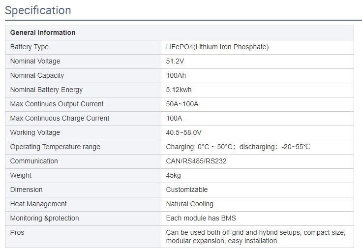 OEM ODM Available 48V 51.2V 100ah 150ah 5kwh 10kwh Rechargeable Lithium Phosphate Battery for Solar System Mountain Power Generation