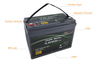 Deep Cycle Li Ion 12V 100ah LiFePO4 Lithium Battery for Solar System / RV / Camper / Boat / Golf Cart