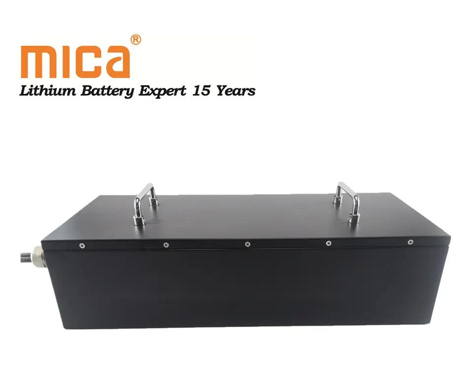 Mica Factory Price OEM 24V 250ah Grade a Cells LiFePO4 Battery Rechargeable Lithium Ion Battery for Golf Cart RV Camper