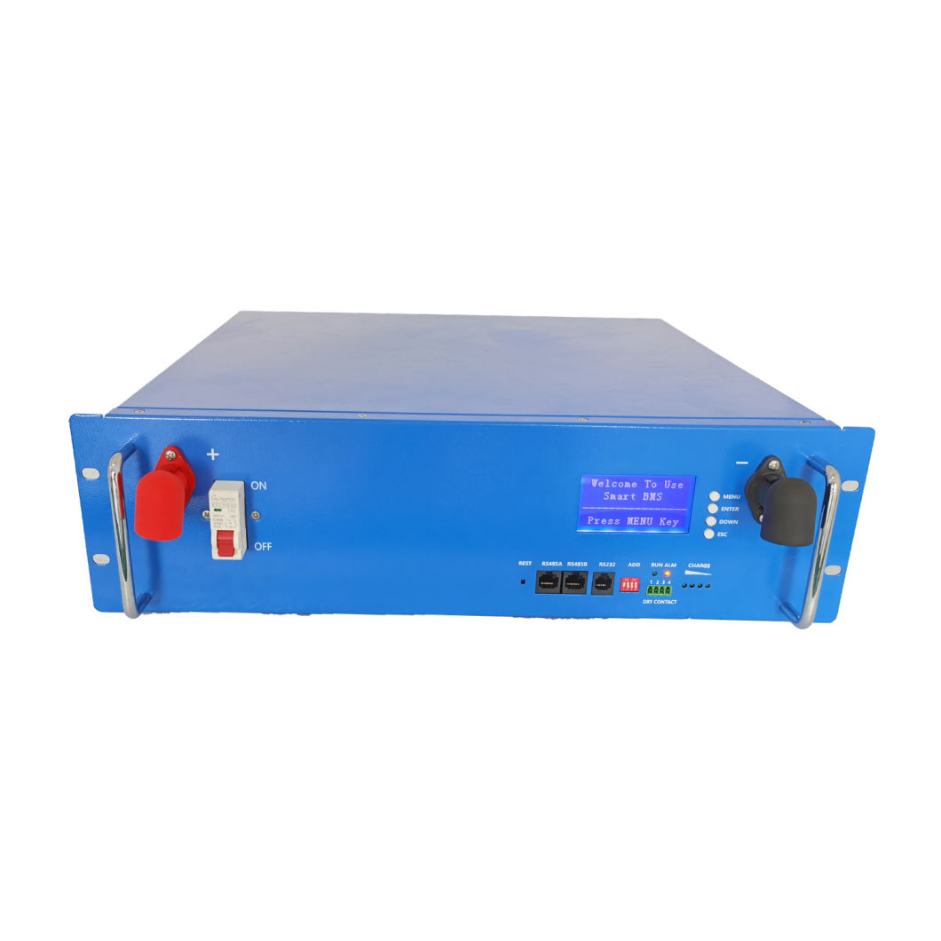 48V 50ah Rack Battery Lithium Ion Phosphate Storage LiFePO4 Battery Price for Agv/Forklift with BMS