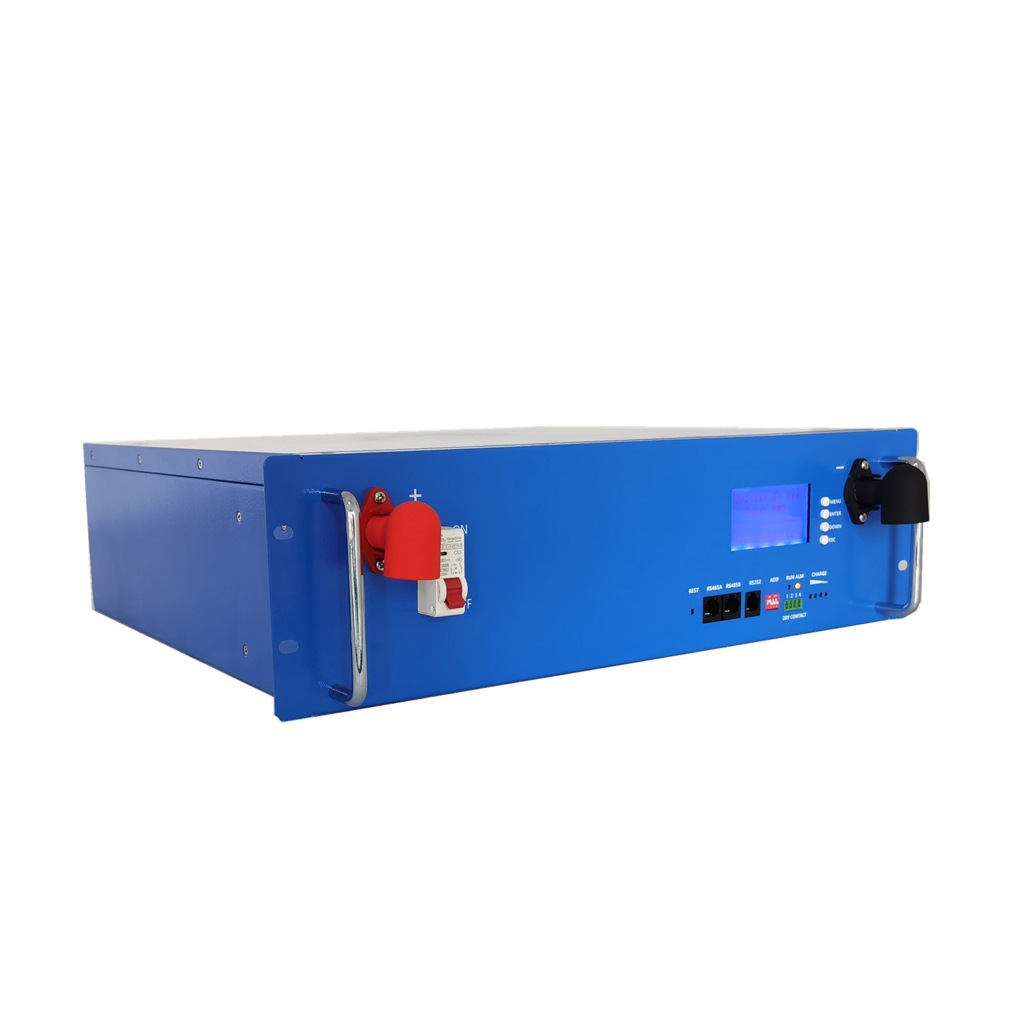 Mica 48V 80ah 4kwh Rechargeable Lithium-Ion Battery 51.2V 80ah 3u Rack UPS Energy Storage Base Station Battery