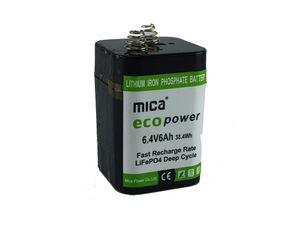 Replacement Lead Acid 6V6ah LiFePO4 Battery High Perfoemance Rechargeable Motorcycle Battery