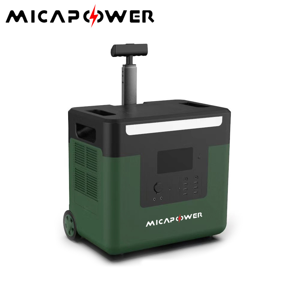 3600W 3.68kwh Parallel Lithium Battery Portable Power Station for Home Energy Outdoor Energy