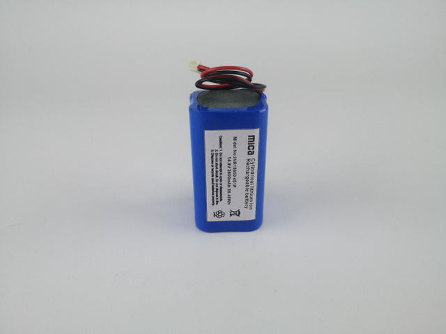 China Factory CE RoHS Un38.3 MSDS Rechargeable 14.8V 2600mAh 18650 Battery Lithium Battery Pack 4s1p