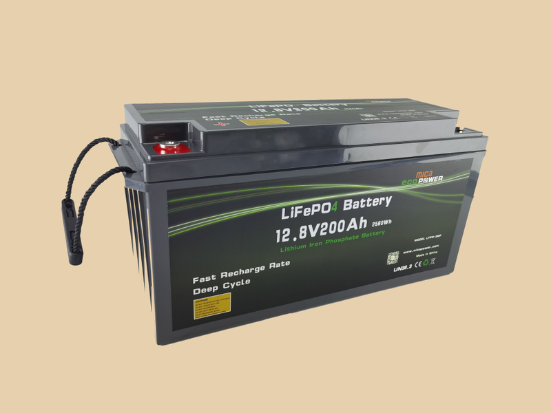 High Quality Mica 12V 24V 48V LiFePO4 Battery OEM ODM 100ah 200ah Lithium Solar Battery Pack with Un38.3/CE