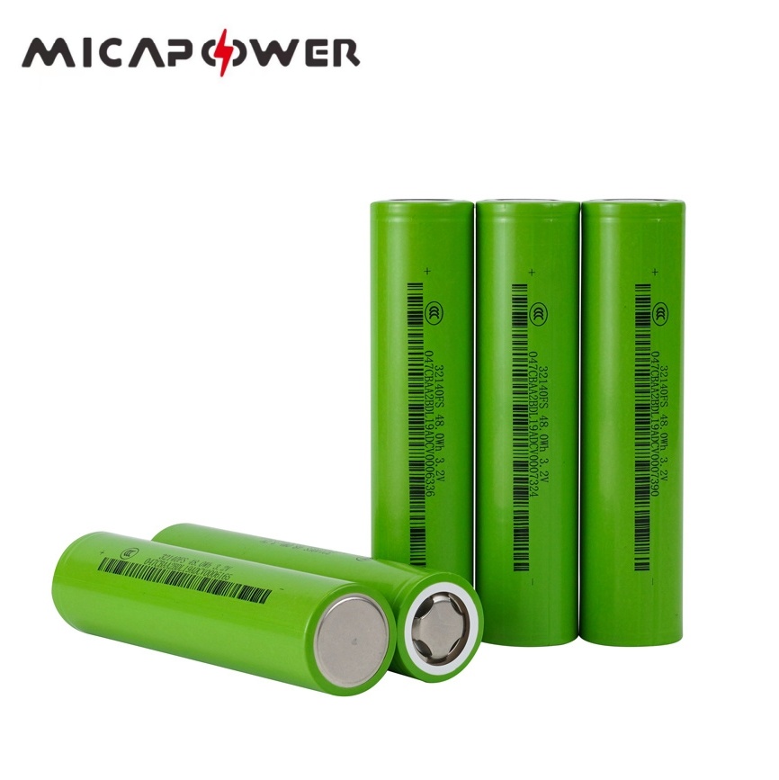 Mica 32140 3.2V 15ah LiFePO4 Cell 32140 15000mAh LFP Cylindrical Battery Lithium Ion Batteries Energy Power Storage Battery