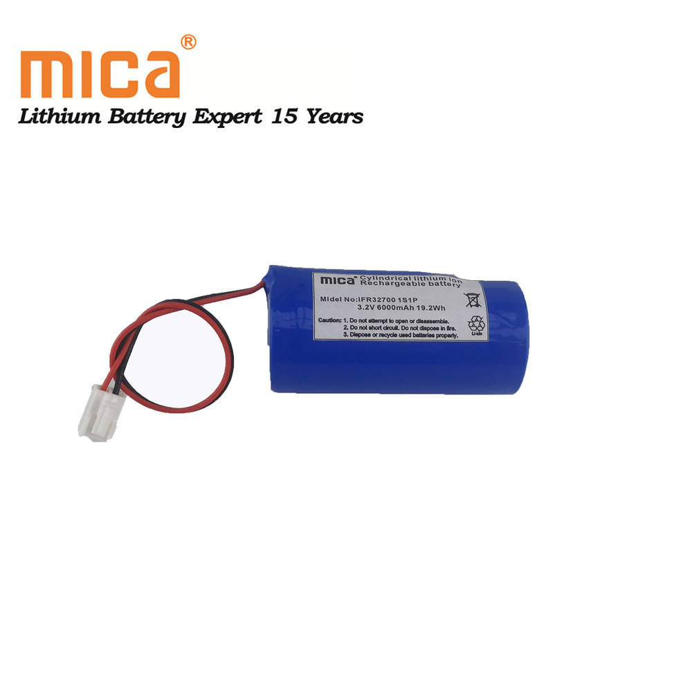 Factory Direct 3.2V Customized Rechargeable 32700 Lithium Li-ion Battery LFP for Solar LED Light