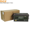 High Capacity 12V 200ah 2560wh Deep Cycle Rechargeable Lithium Ion LiFePO4 Battery Pack with BMS
