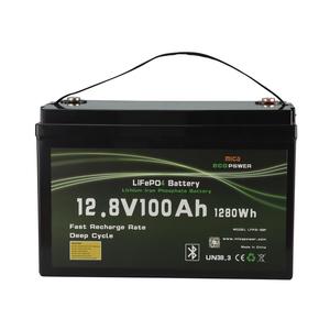 CE Un Saber 12V 100ah 100A LiFePO4 Battery 12.8V Deep Cycle Golf Cart ATV Lithium Battery