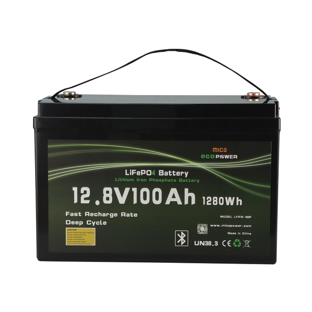 CE Un Saber 12V 100ah 100A LiFePO4 Battery 12.8V Deep Cycle Golf Cart ATV Lithium Battery