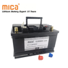 High Performance 12V 80ah 1kwh Deep Cycle Rechargeable Lithium-Ion Battery Motorcycle Battery for RV