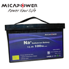 Sib 12V 24V Sodium-Ion Batteries 50ah 100ah 200ah 300ah 400ah Sodium Ion Battery Pack for Solar Yacht Marine Boat RV Camper 23ah 230ah Na Ion Battery