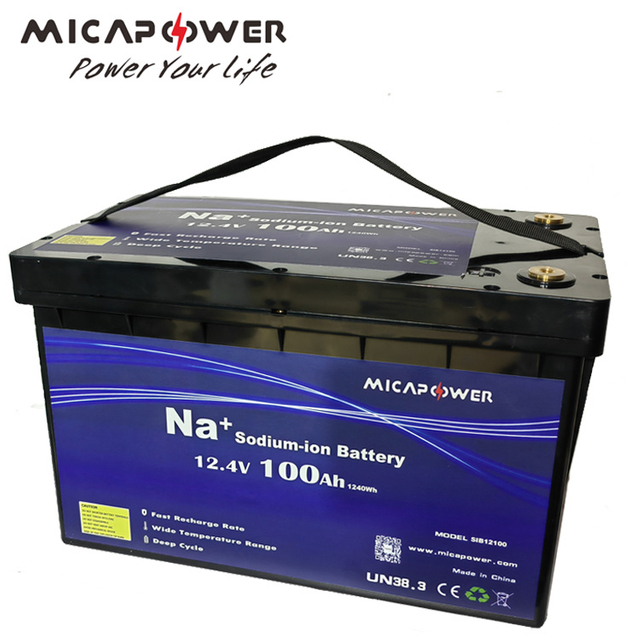Mica Power 12V 200ah Sodium-Ion-Battery Energy Storage System Natrium Ionen for Solar Battery Pack
