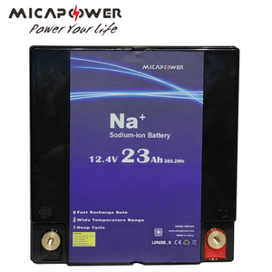 Mica 12V 23ah Sodium Ion Na Battery Pack for Deep Cycle Applications RV Boat UPS Solar Battery