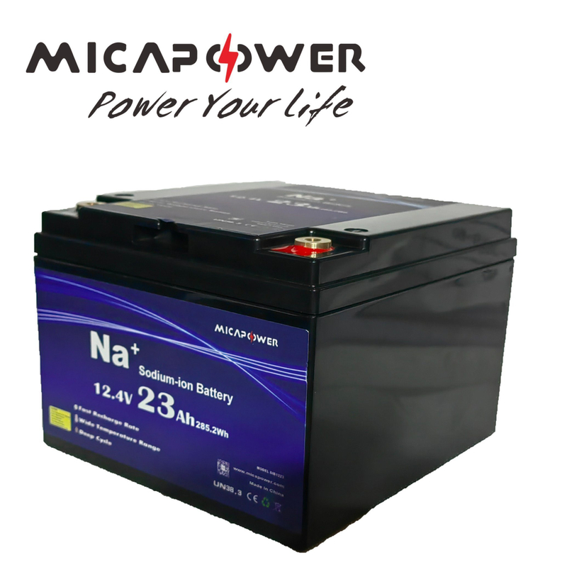 Mica Customize 12V 12.4V 23ah 200ah New Product Double Use of Catl 12V 100ah Sodium Ion Battery for Golf Cart/Solar System/Forklift/Telecom