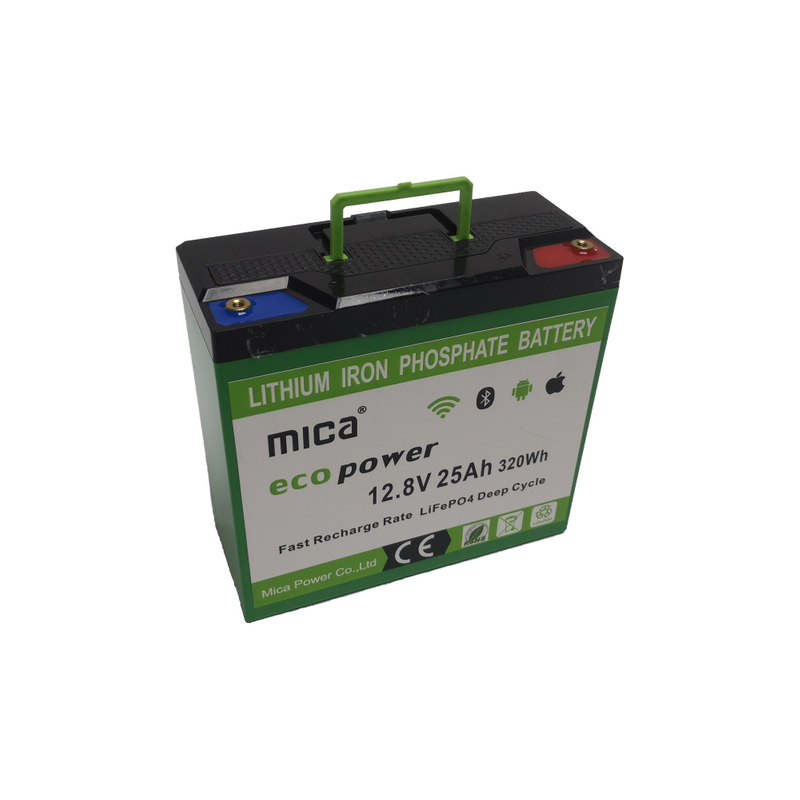 12V 25ah Lithium Ion Battery Deep Cycle High Power Battery Pack LiFePO4 for Solar Energy System Backup Series Parallel