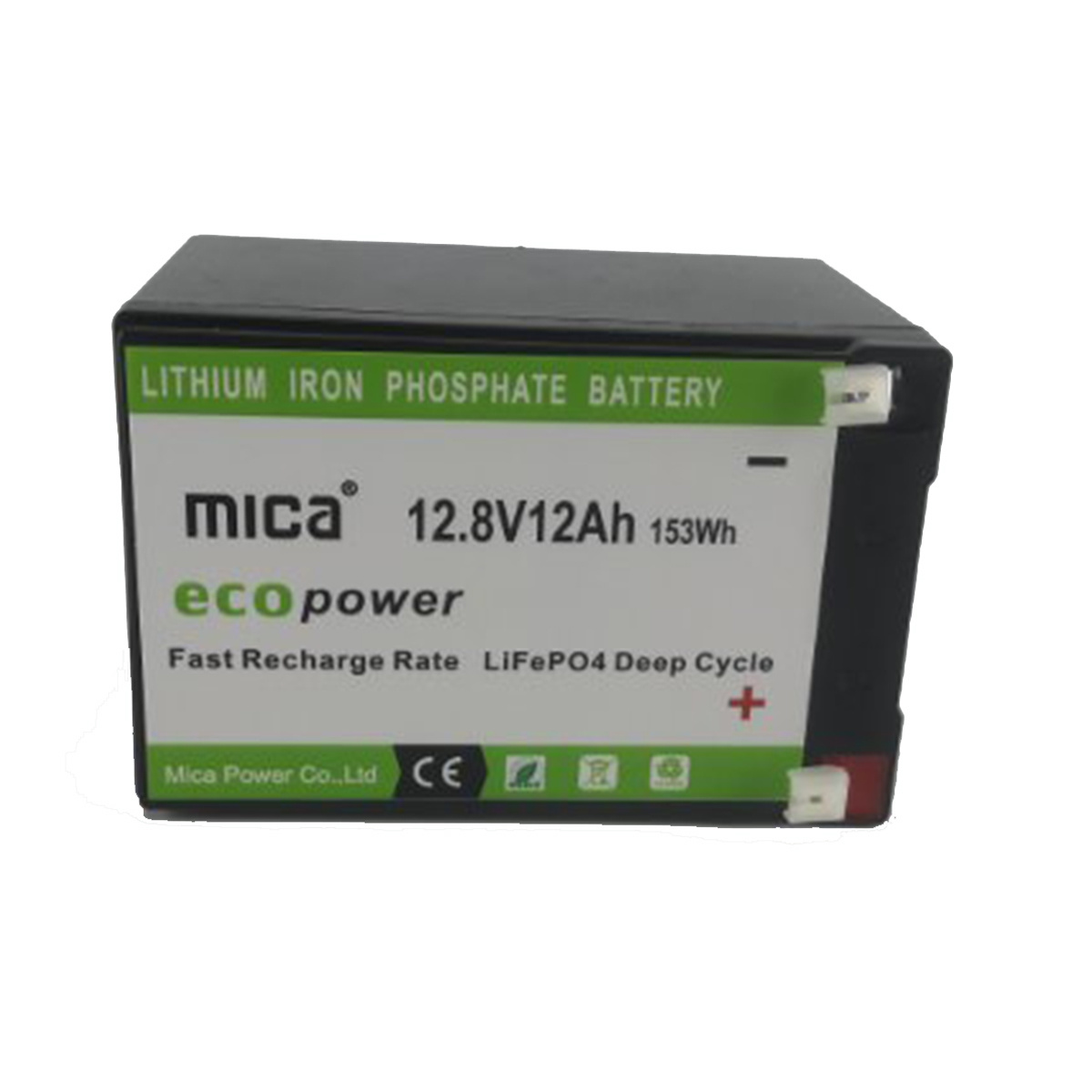 5 Years Warranty 12.8V 12V LiFePO4 Battery 100ah LCD Display Rechargeable Lithium Battery for Solar Energy Storage System Hybrid Inverter Golf Cart