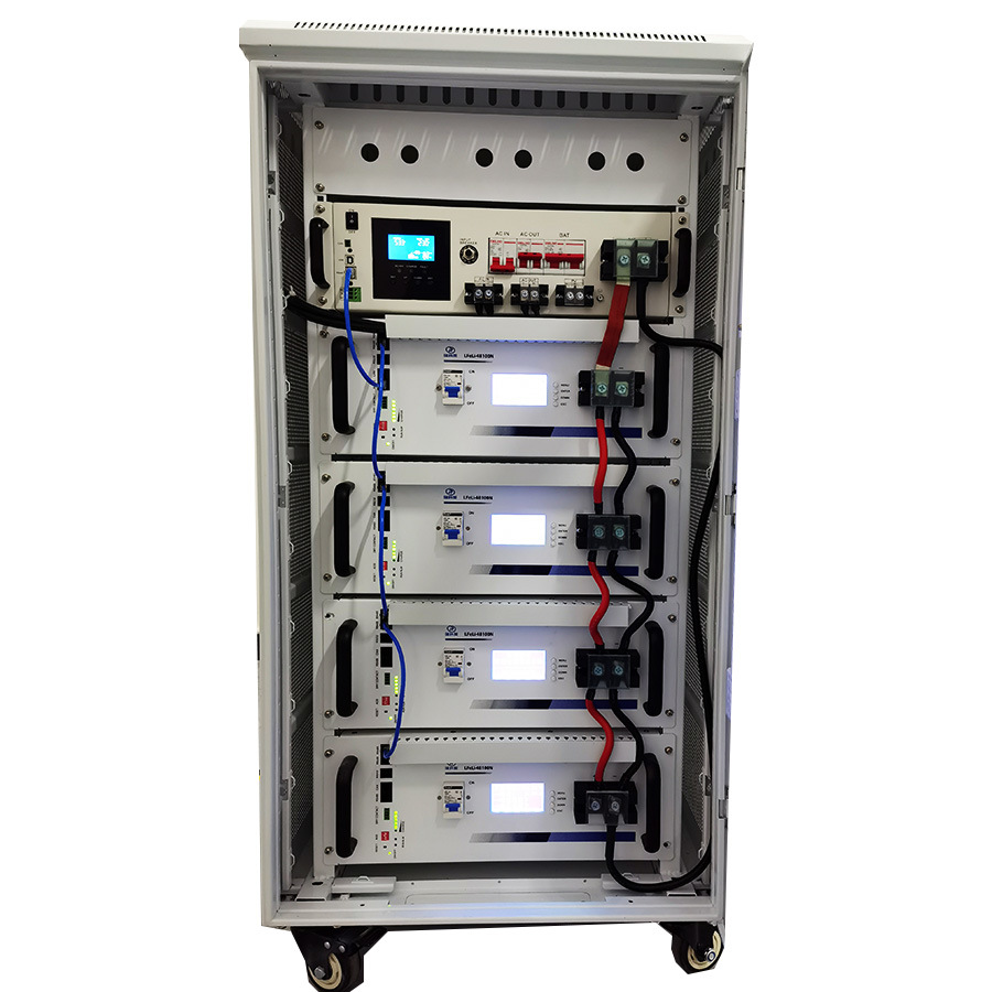 51.2V 50ah LiFePO4 Battery 5u 4u 3u Height LiFePO4 Battery Lithium Iron with Smart BMS for Solar Energy Storage with CE, UL, MSDS