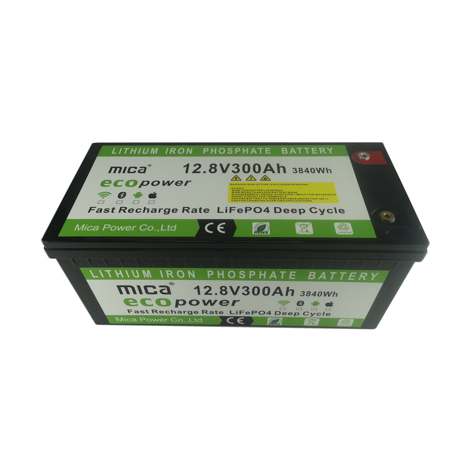 12.8V 300ah 200ah Lithium Iron LiFePO4 Deep Cycle Battery for RV, Solar, Marine, off-Grid Application LiFePO4 Battery"
