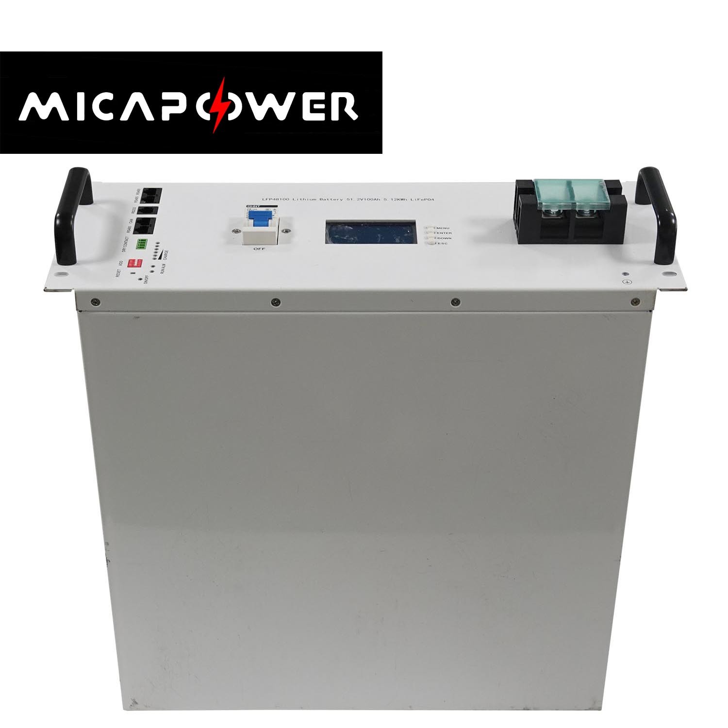 LiFePO4 Battery 48V 100ah 69kg Deep Cycle for Solar Energy System with CE /Un38.3/ IEC62133/MSDS Batterie De Solar