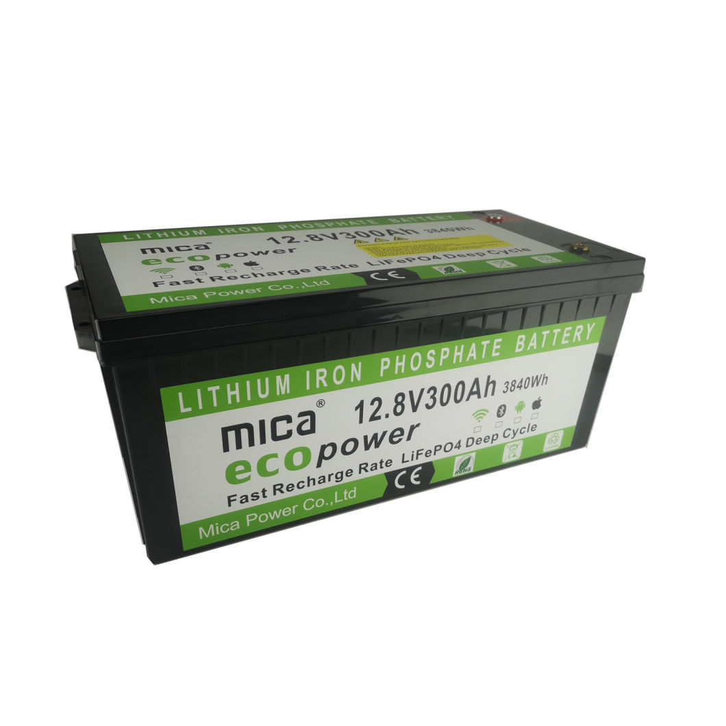 5 Years Warranty Solar Storage Lithium Battery Pack 12V 300ah LiFePO4 Battery for RV/Golf Cart/Yacht/Motorhome Solarspeicher-Lithium-Batterie-Pack