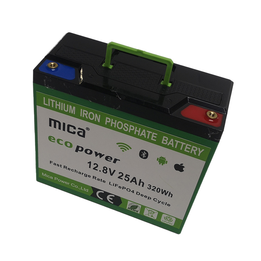 Manufacturer Supply 12V LiFePO4 Battery Pack Lithium Battery 24ah 25ah with BMS for Solar Energy System RV PV System Boat Marine Caravan