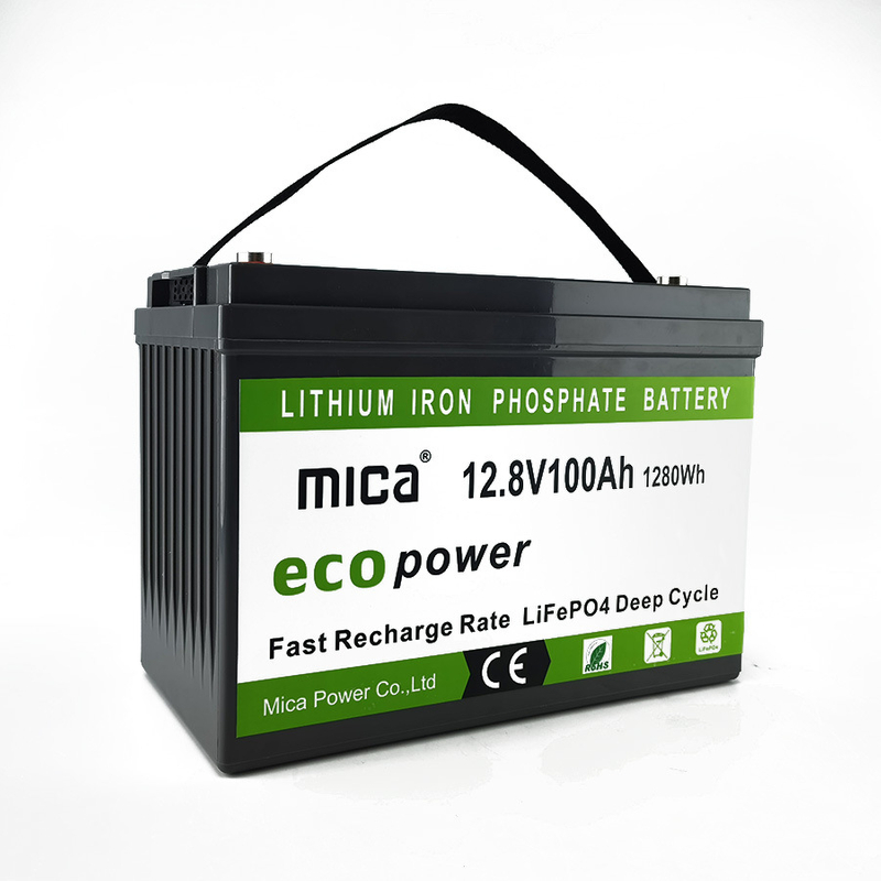 Manufacturer Supply 12V LiFePO4 Battery 100ah Lithium Battery for Solar Street Light Solar Energy System for RV Marine Boat Golf Cart Cce RoHS UL Kc
