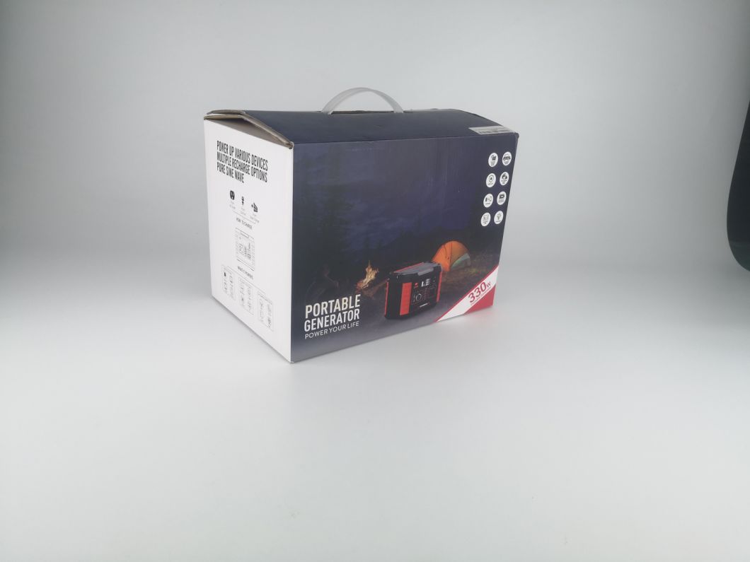 330W 14V 8ah Multi-Function Portable Power Station Solar Generator with CE /Un38.3/ IEC 62133 /MSDS Emergency Power Supply