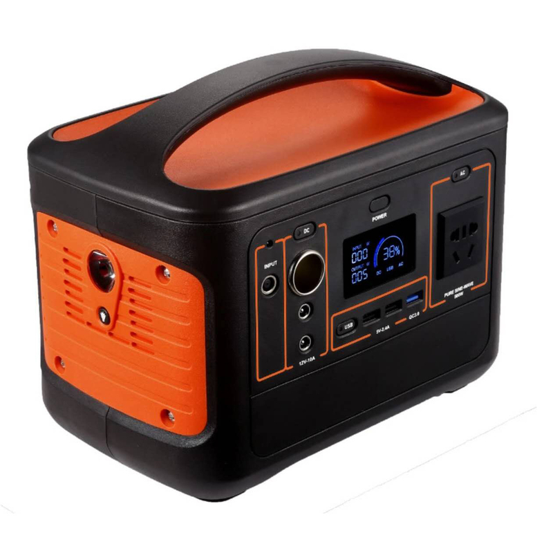 500W Solar Generator Portable Power Station with Type-C Output AC 220V Pure Sine Wave