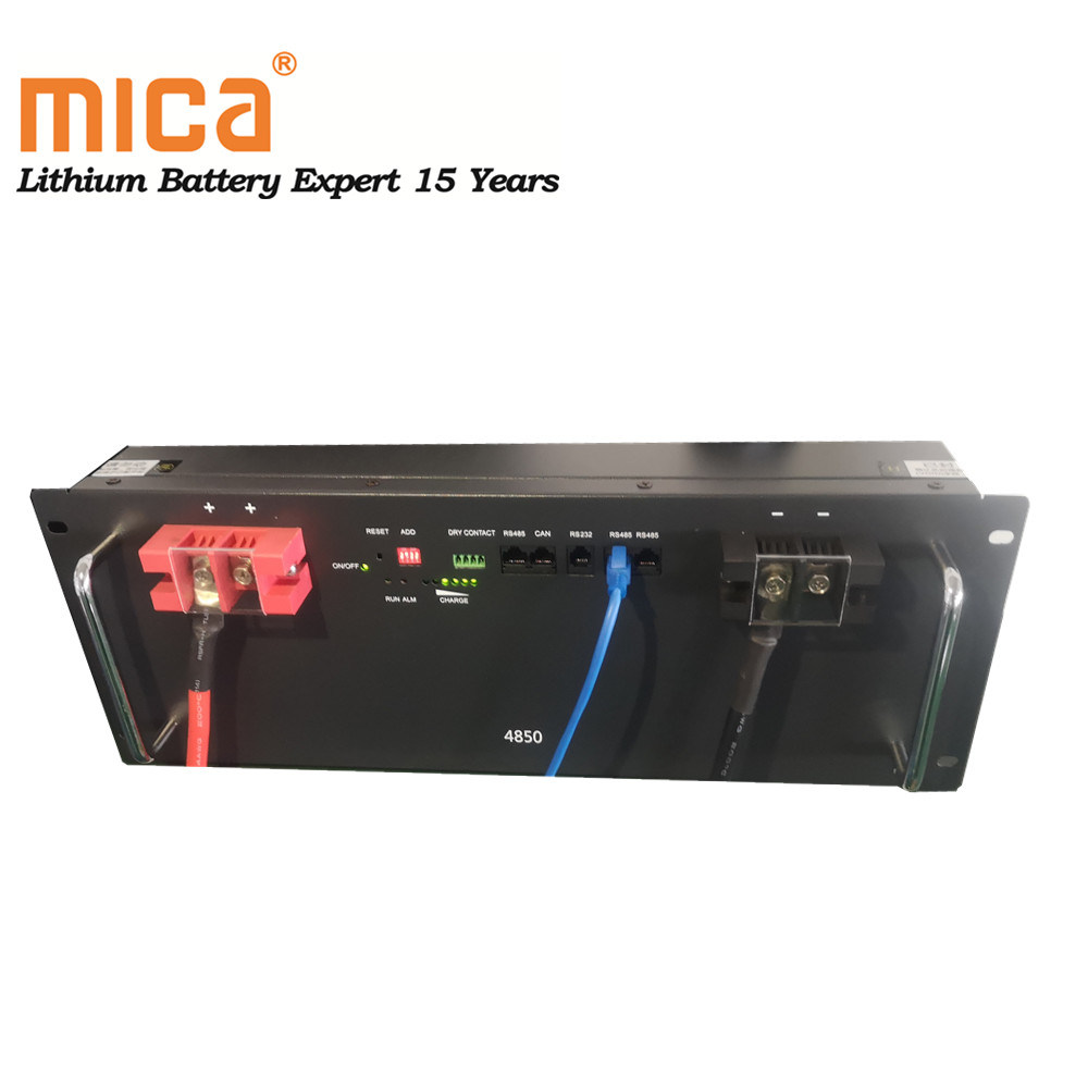 CE MSDS Un38.3 Mobility Power Bank LiFePO4 Battery 48V 50ah Solar UPS Energy Storage System Battery Pack with Can RS485