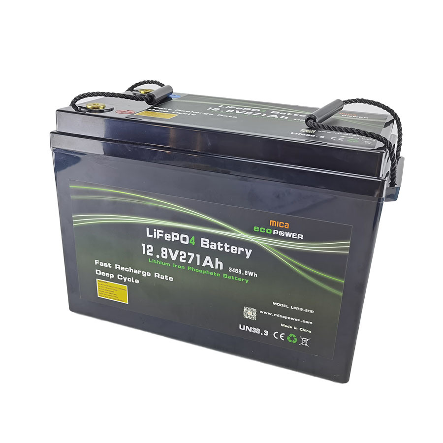 Factory ISO9001 LiFePO4 Battery 200ah 271ahsolar Storage Lithium Iron Phosphate Battery for Solar Energy System PV RV Backup CE Un38.3 MSDS