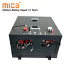 220V 50ah 10kw Metal Case Lithium Iron Phosphate Battery Pack for Elctrick Forklift Agv Cleaning Machine
