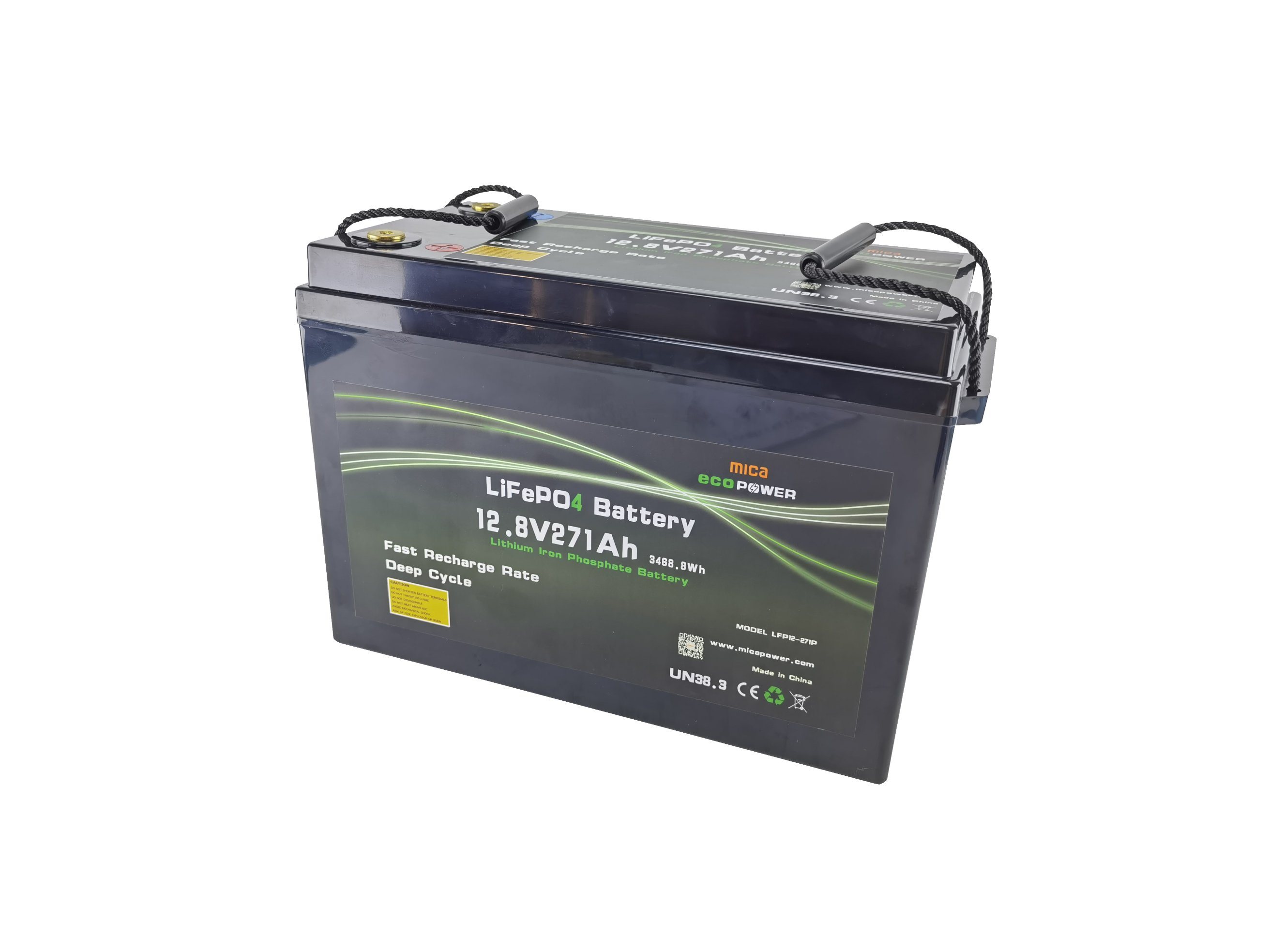 Mica 12V LiFePO4 Battery 200ah 271ah 280ah Lithium Battery for Marine Boat Caravan RV PV Backup Golf Cart