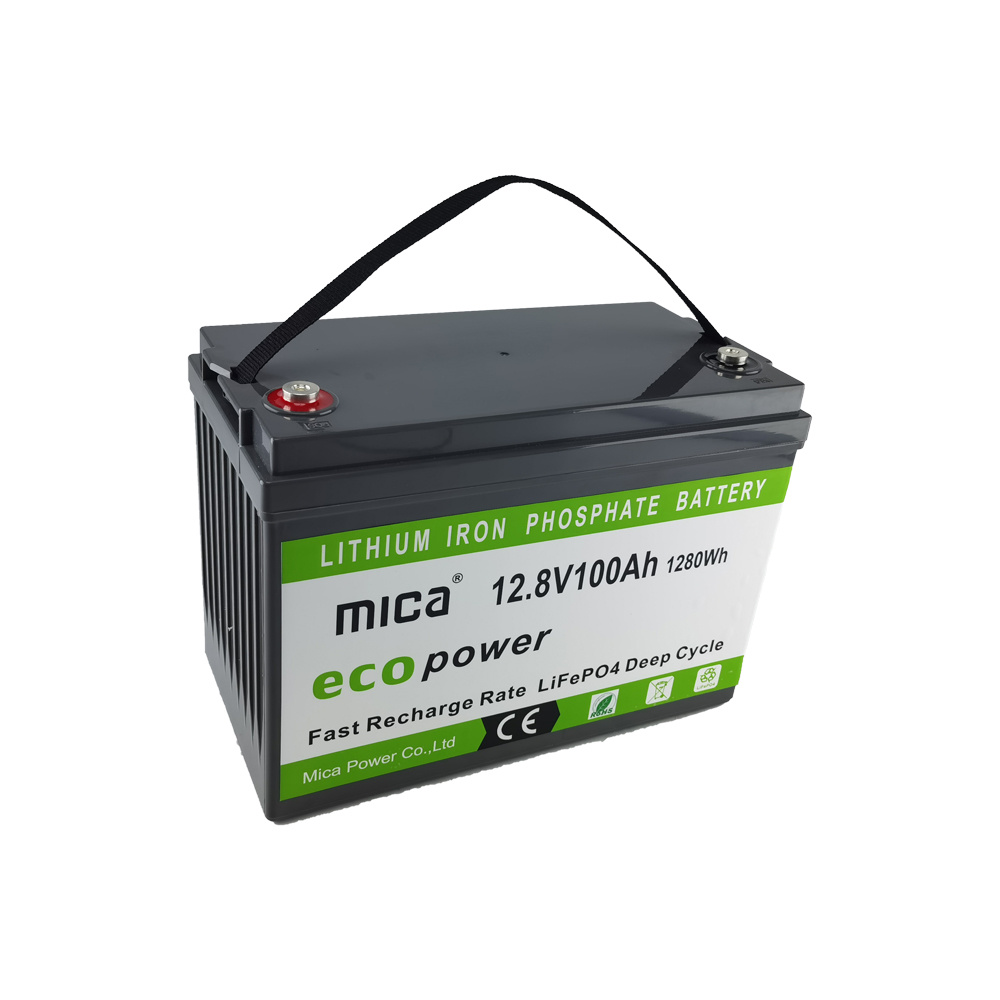 Factory Directly Sell 12.8V 100ah 1280wh Li-ion Battery with BMS /CE/Un38.3/IEC/MSDS for Truck Boat Solar Energy Storage System