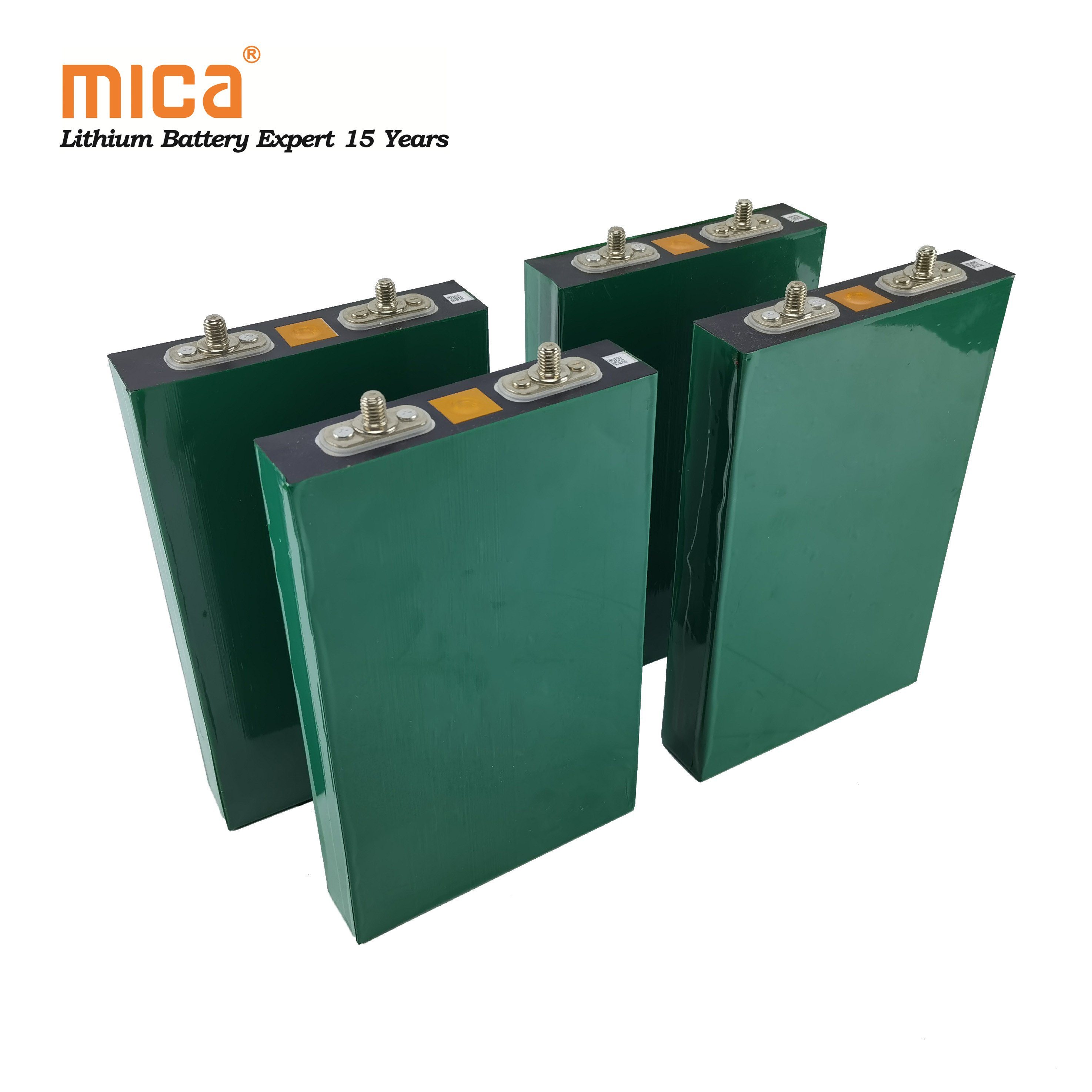 4PCS 3.2V 60ah LiFePO4 Battery Prismatic Pouch Cell 12V 60ah Lithium Iron Phosphate Golf Cart Motorcycle Battery Pack