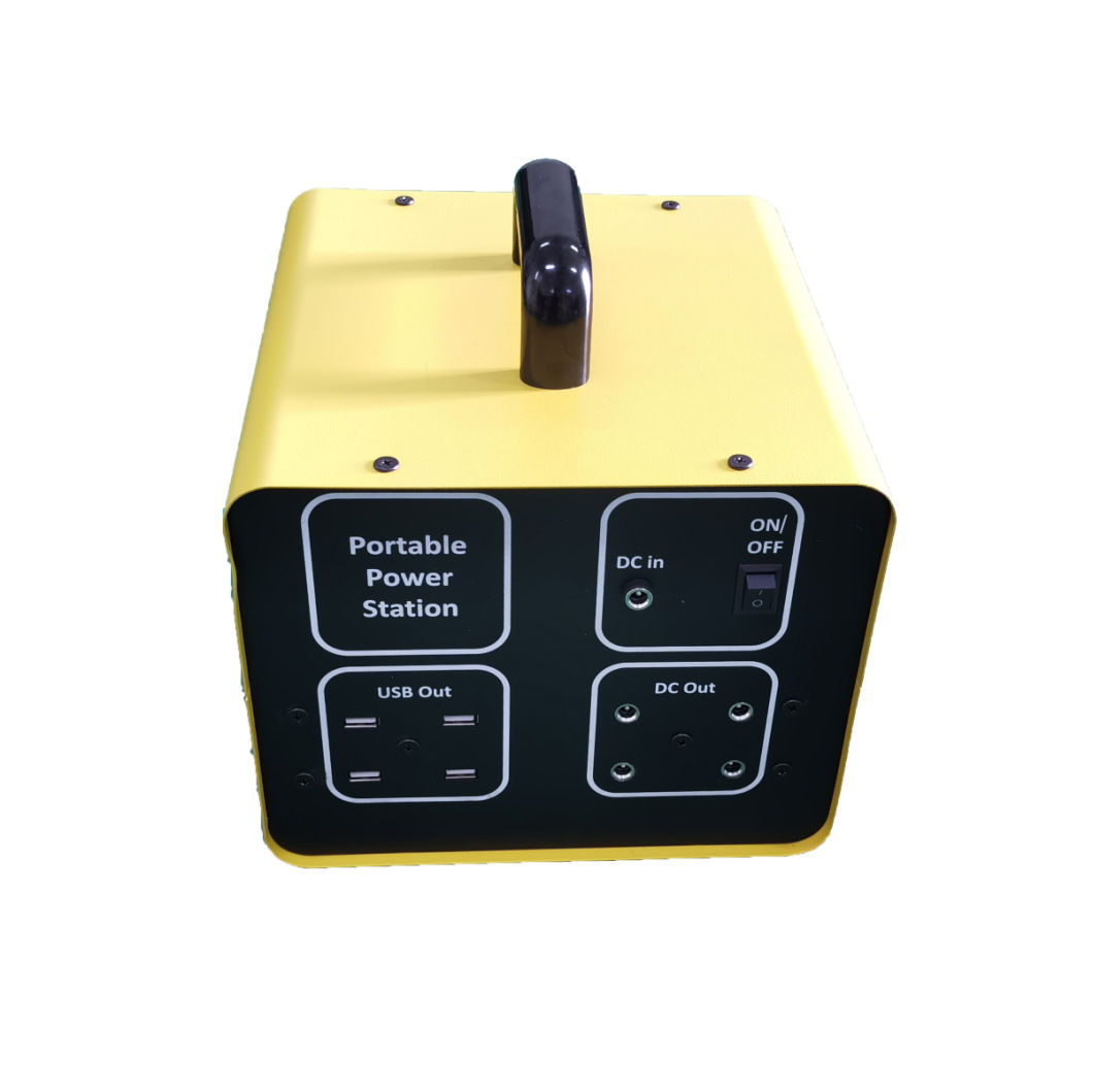 Power Station 300W Lithium AC DC Output Solar Energy Generator Portable Camping Power Bank for Laptop