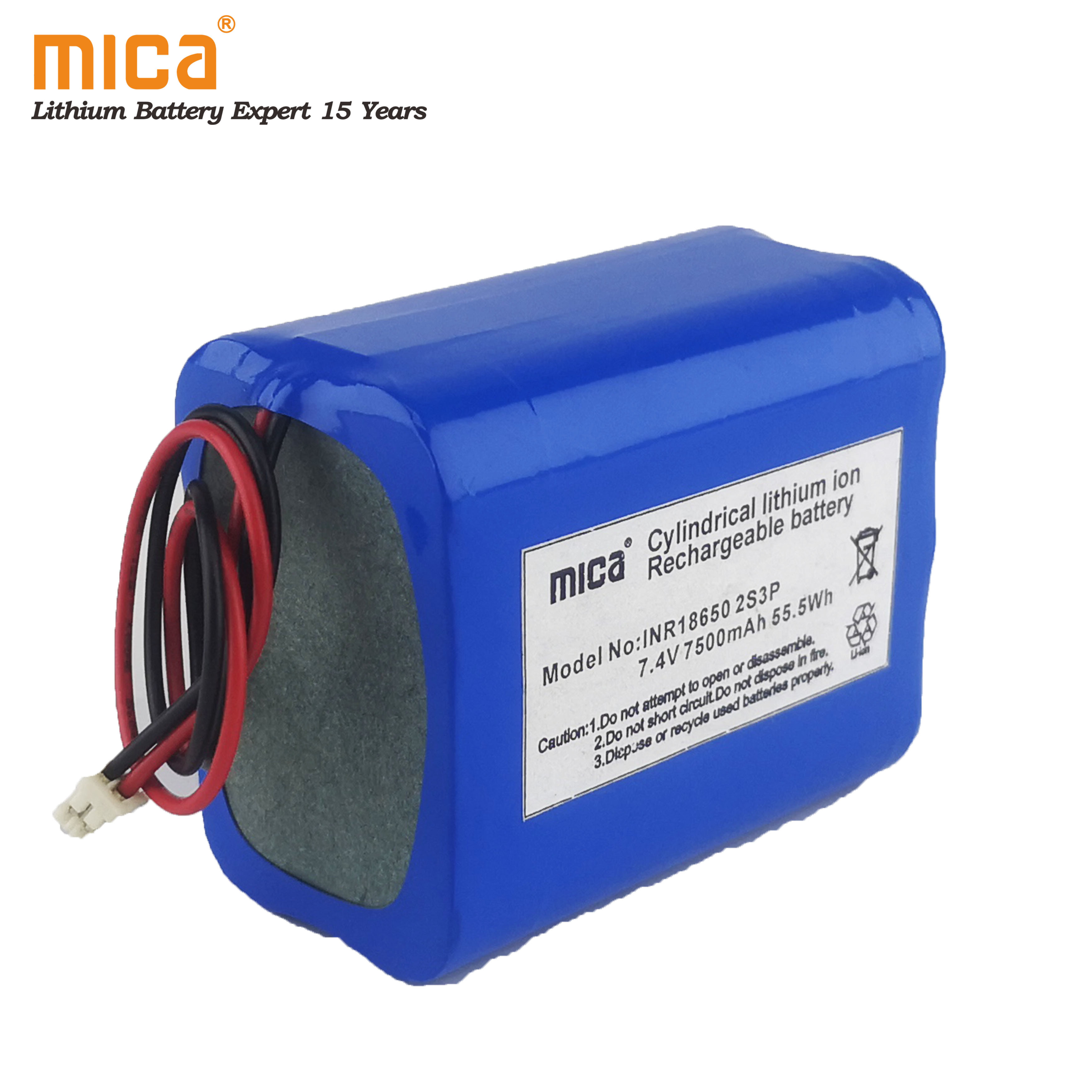 Factory OEM ODM 2s3p 18650 Battery Lithium Battery/ Li-ion / Lithium Ion Battery 7.4V