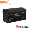 12V 200ah CE Un38.3 LiFePO4 Lithium Battery Pack with BMS for Energy Storage System