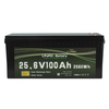 5 Years Warranty Rechargeable Storage Batteries Solar 24 Volt 100ah LiFePO4 Lithium Iron Phosphate Battery