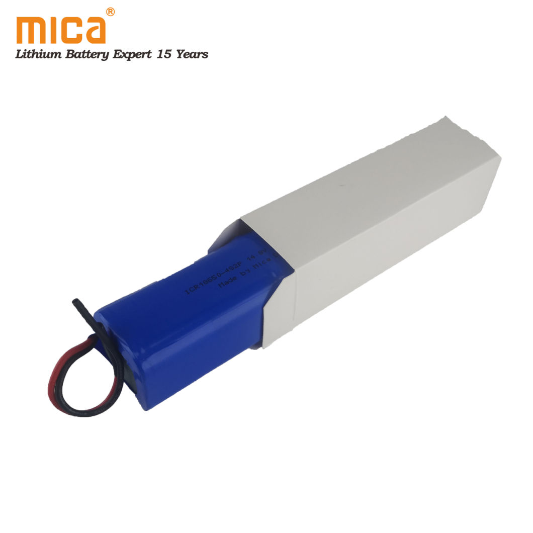Factory Direct Sale 18650 Battery Lithium Batteries Rechargeable Lithium Ion 18650 4.4ah 4s2p 14.8V 4400mAh Li-ion Battery Pack 2000mAh 4s1p for Power Storage