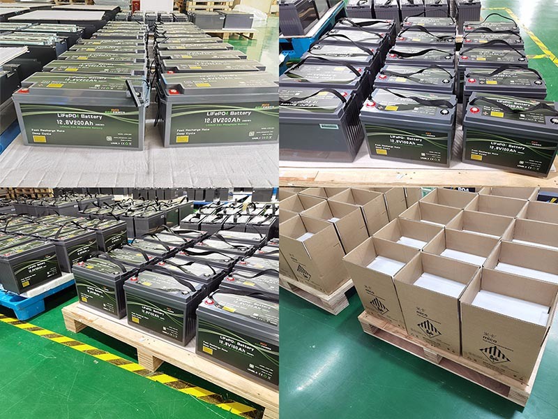 Factory 12V 200ah Lead Acid Replacing Lithium Battery LiFePO4 for Solar Energy Storage System Backup Golf Cart RV PV Marine CE Un MSDS UL Deep Cycle