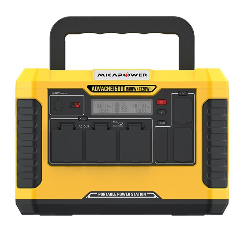 Factory OEM 1500W Portable Power Station Outdoor Emergency Power Backup Solar Generator